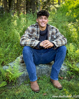 Nick w shirt on rock