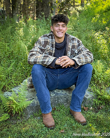 Nick w shirt on rock