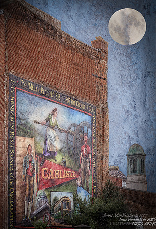 Carlisle Mural on brick
