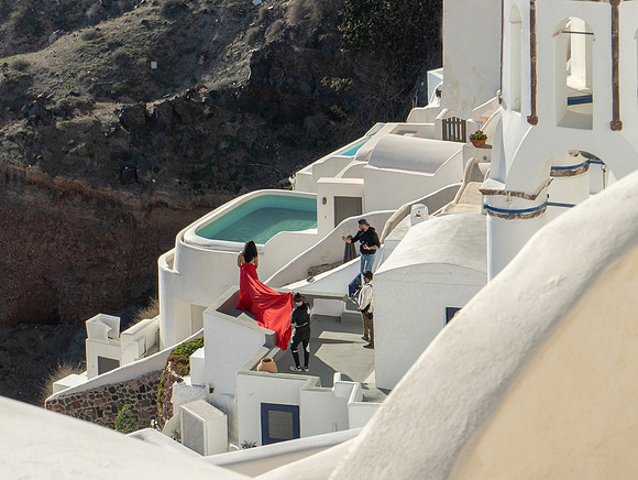 Santorini Photo Shoot