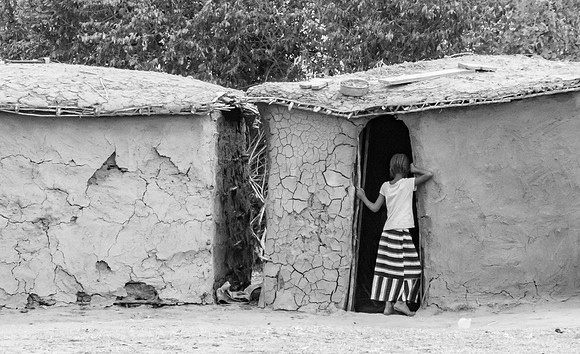 Maasai Village Hut-330